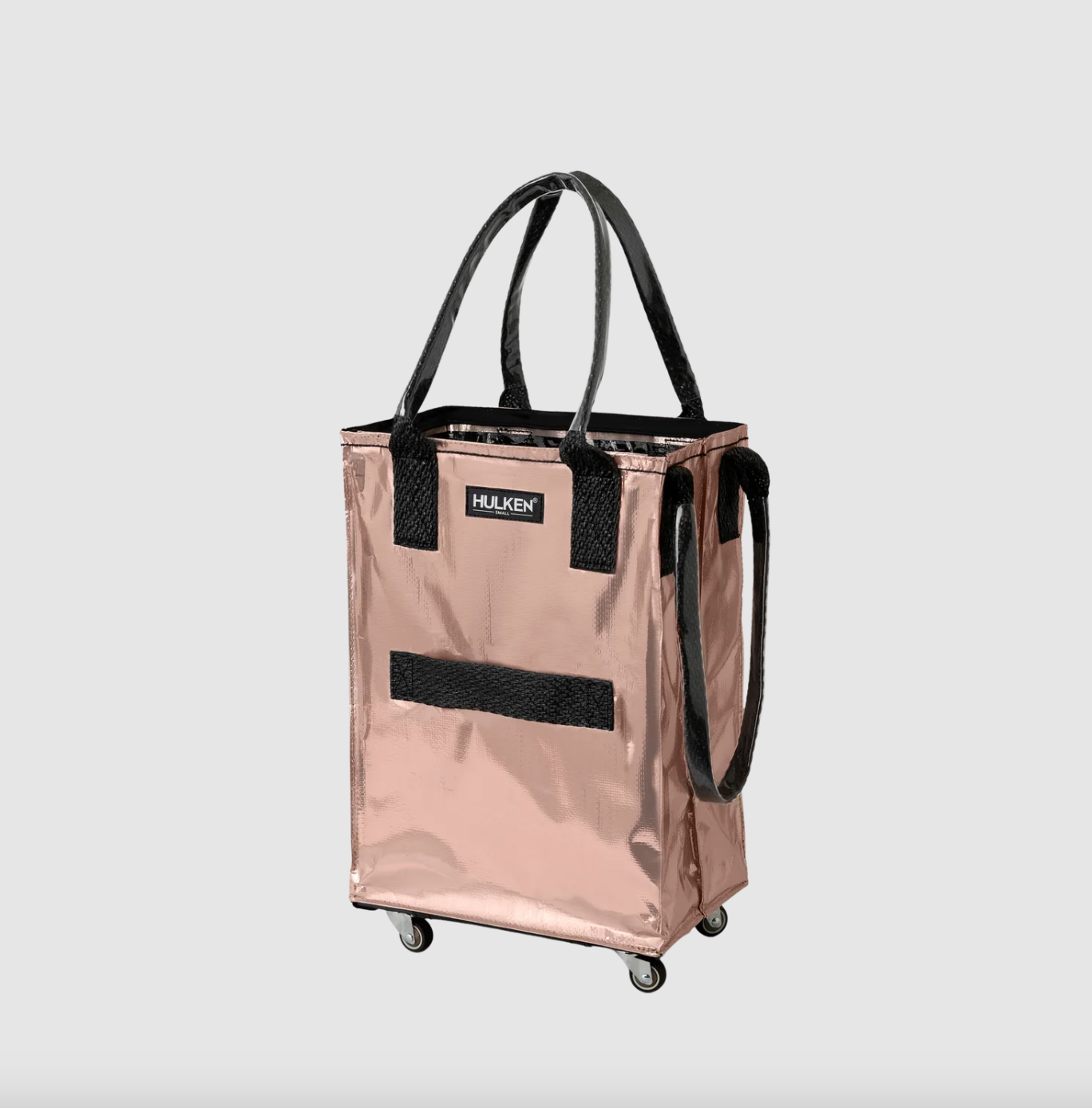 Rose Gold Tote Bag | Foldable Bag on Wheels | Hulken | Wish