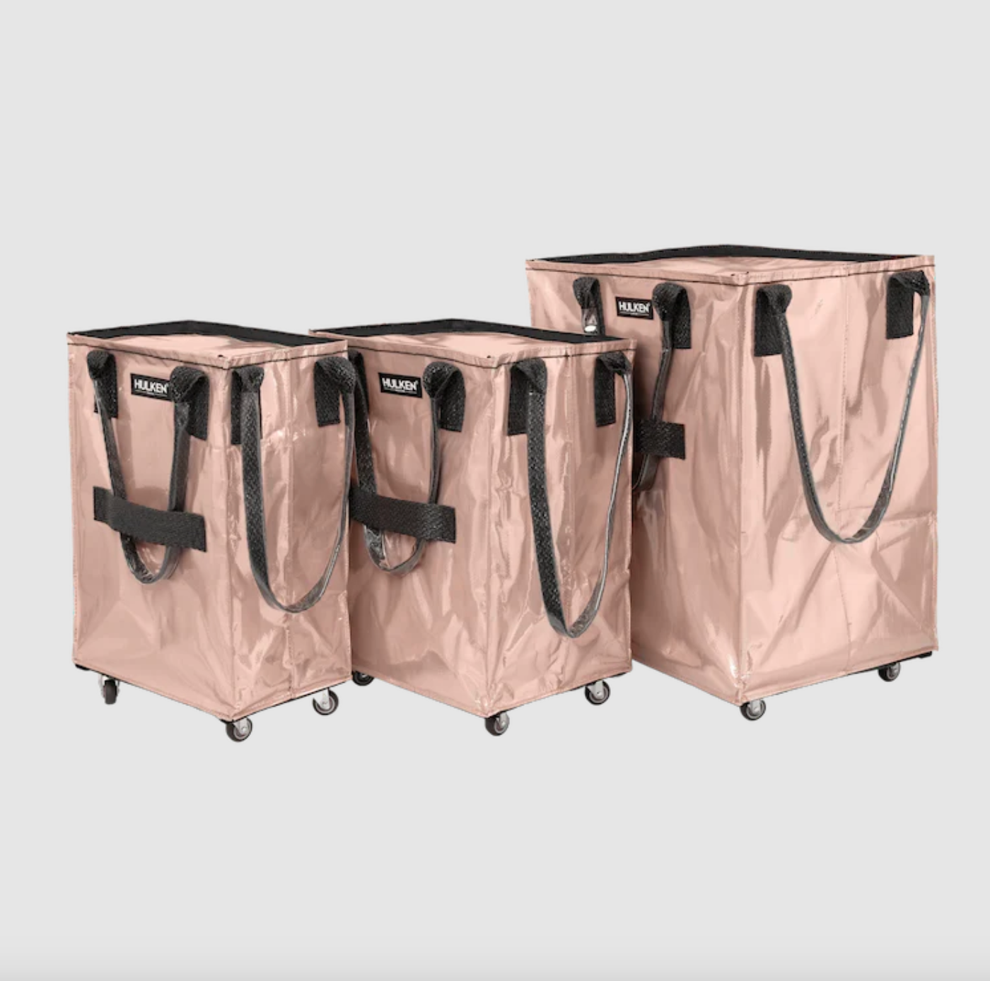 Rose Gold Tote Bag | Foldable Bag on Wheels | Hulken | Wish